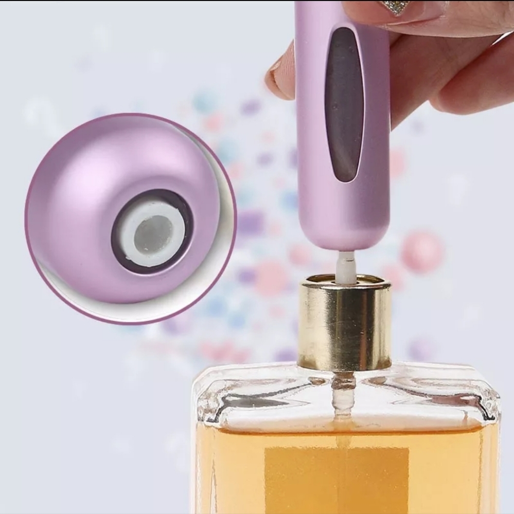 ⭐️🆕️ Refillable blue perfume empty bottle - Picture 5 of 7